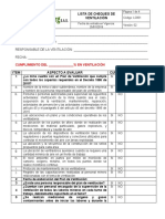 LC001. LISTA DE CHEQUEO DE VENTILACIÓN Versión 02