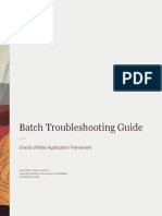 OUAF Troubleshooting - Batch