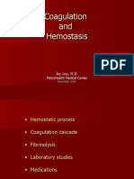 Coagulation and Hemostasis