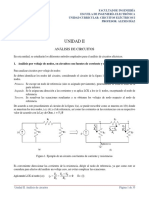 Circuitos Eléctricos I - Unidad II