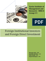 FII and FDI