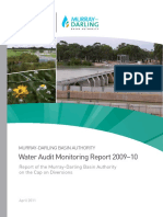 Water Audit Monitoring Report 2009-10: Murray-Darling Basin Authority