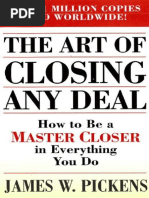 The Art of Closing Any Deal - How To Be A Master Closer in Everything You Do - PDF Room