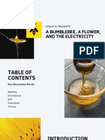 Group 8 Presents: A Bumblebee, A Flower, and The Electricity