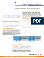 Pipeline Cleaning and Batch Inhibition Treatment Using Pigs: Filming/Batching Information