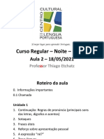 Aula 02 18.05.21 CCLP Curso Regular Noite