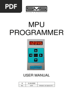 MPU Programmer: User Manual