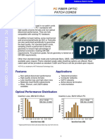 Description: Fiber Optic Patch Cords