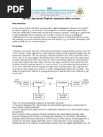 Spread Spectrum Digital Communication Systems