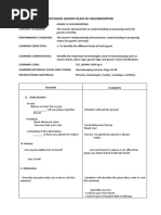 Detailed Lesson Plan in Housekeeping