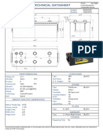 Technical Datasheet: Performances Container