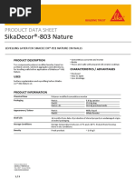 Sikadecor®-803 Nature: Product Data Sheet