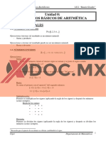 Xdoc - MX Unidad 0 Conceptos Basicos de Aritmetica