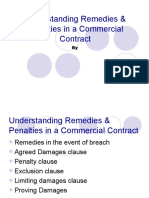 Understanding Remedies & Penalties in A Commercial Contract