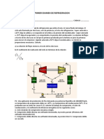 Primer Examen de Refrigeracion