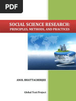 Social Science Research:: Principles, Methods, and Practices