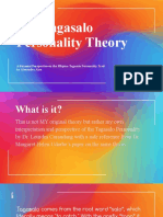 Tagasalo Personality Theory