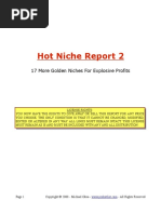 Hot Niche Report 2