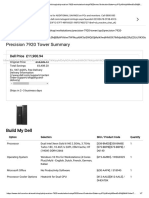 Precision 7920 Tower Summary: 11,900.94 Dell Price