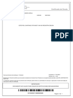 Certificado de Deuda Contribuciones Depto