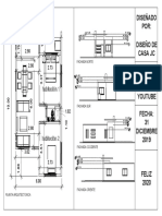 Plano de Casa 6x10 Metros 60 Metros Cuadrados