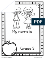 Grade 3 Mathematics COVID-19 Book