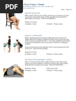 Hip Flexor Phase 1 Rehab