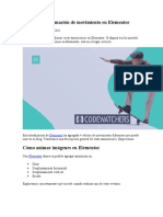Cómo Crear Animación de Movimiento en Elementor