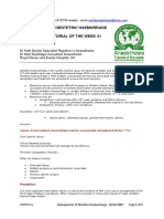 41 Management of Obstetric Haemorrhage