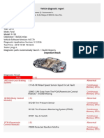 Diagnostic Scan: Fault