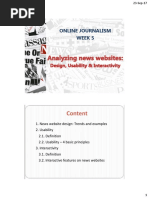 Week 5 - Analyzing News Websites (Handouts)