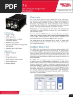 MPMC 931x Single Slot 3U VPX CPCI System Product Sheet