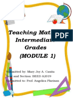 Lesson 1 (Module) Mathematics