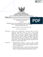 Perbup Kab. Gunungkidul No 73 Tahun 2020 TTG Pemberian Gaji Atau Penghasilan Ketiga Belas Tahun 2020 Kepada PNS Dan Pegawai Non PNS