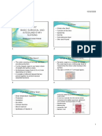 NUR157 Basic Surgical and Integumentary Nursing Outlines