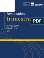 Press Release Do Resultado Da Gerdau Metalúrgica Do 2t21