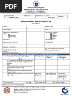Department of Education: Brigada Eskwela Monitoring Tool