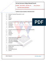 MCQ SYBCOM 231 Business-Communication