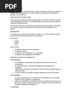 Planificacion de Actividades