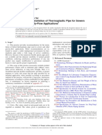 D2321-14e1 Standard Practice For Underground Installation of Thermoplastic Pipe For Sewers and Other Gravity-Flow Applications