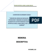 Memoria Descriptiva - Final