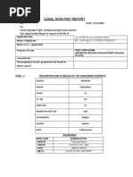 Legal Scrutiny Report