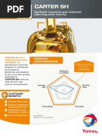 Carter SH: Synthetic Industrial Gear Lubricant With Long Drain Interval