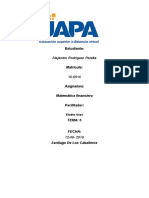 Tarea 5 de Matematica Financiera