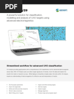 Oasis Montaj UX Analyze