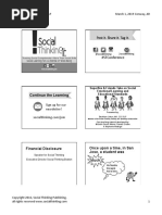 Social Thinking 2019 Spring Conference Handout 1