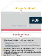 Pertemuan 10 Penelitian Epid K3-Cross Sectional Study