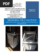 Memoria de Calculo - Jaula de Montaje