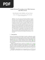 2015 - Liquid Stream Processing Across Web Browsers and Web Servers