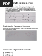 Geometrical Isomerism